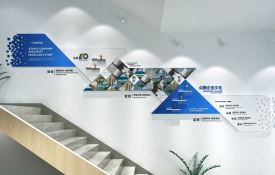 企業樓道樓梯文化墻